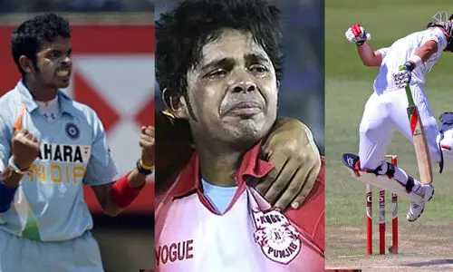 സൈമൻഡ്​സിൻെറ വിക്കറ്റ്​, കാലി​സിനെതിരായ ബൗൺസർ, ഹർഭജൻെറ അടി.. ശ്രീശാന്ത്​ അവശേഷിപ്പിച്ചതെന്ത്?