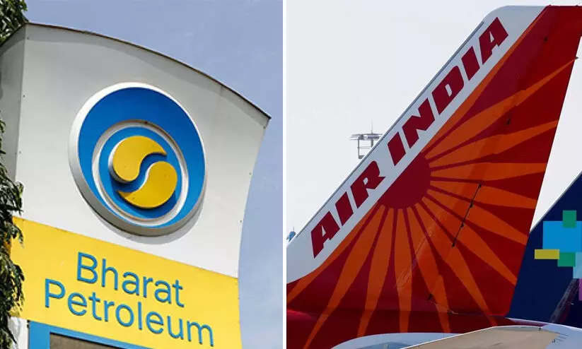 ബി.പി.സി.എൽ, എയർ ഇന്ത്യ വിൽപന പുതിയ ഘട്ടത്തിൽ