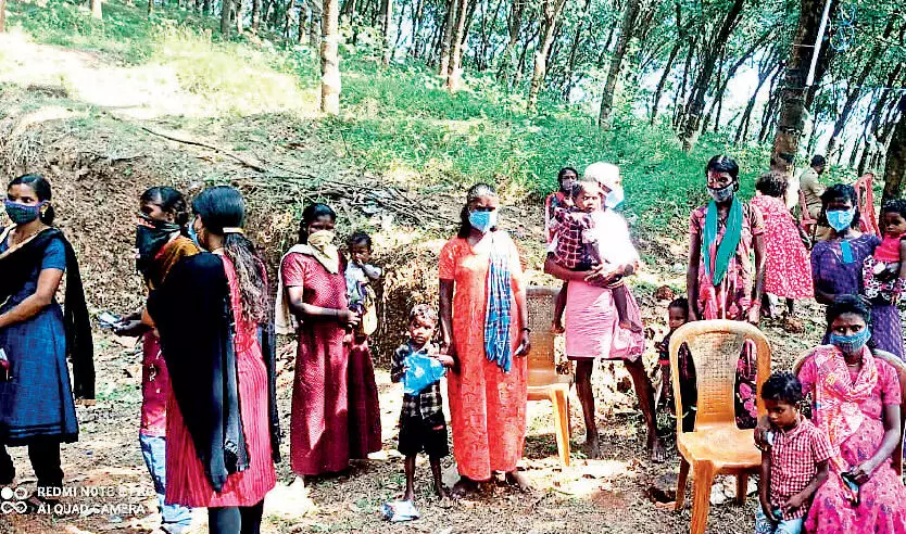 സമ്മതിദാനാവകാശം വിനിയോഗിക്കാന് ആദിവാസികള് കാടിറങ്ങി സമ്മതിദാനാവകാശം വിനിയോഗിക്കാന് ആദിവാസികള് കാടിറങ്ങി