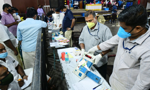 തിരുവനന്തപുരം കോർപറേഷനിൽ എൽ.ഡി.എഫ്-എൻ.ഡി.എ പോരാട്ടം; യു.ഡി.എഫ് പിന്നിൽ