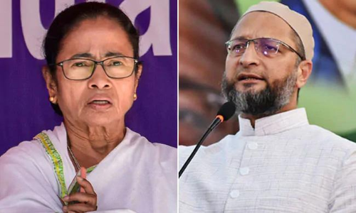 ഒവൈസിയെ പണം കൊടുത്ത് വാങ്ങാൻ ശേഷിയുള്ള ആരും ഇതുവരെ ജനിച്ചിട്ടില്ല മമതയെ വെല്ലുവിളിച്ച്  ഉവൈസി