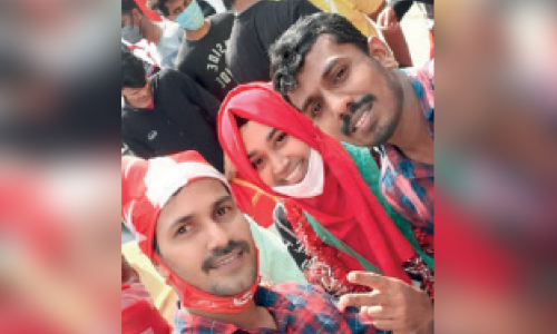 ചുവപ്പൻ ജയത്തോടെ ജംഷീനയുടെ കിക്കോഫ്