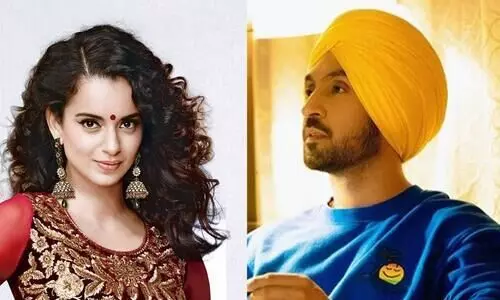 Kangana and Diljit