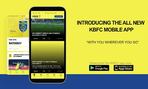 ആരാധകർക്കായി കിടിലൻ ആപ്പ്​ അവതരിപ്പിച്ച്​ കേരള ബ്ലാസ്​റ്റേഴ്​സ്​; ക്ലബ്ബുമായി ബന്ധപ്പെട്ട വിശേഷങ്ങൾ ഇനി വിരൽതുമ്പിൽ