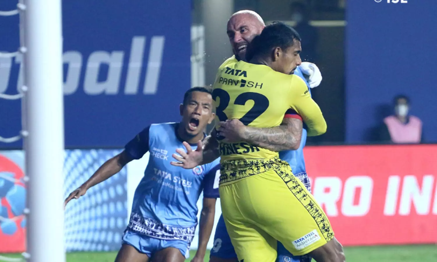 കിടിലൻ സേവുമായി രഹനേഷ്​; നോർത്ത്​ ഇൗസ്​റ്റിനെതിരെ ജാംഷഡ്​പൂരിന്​ ജയം