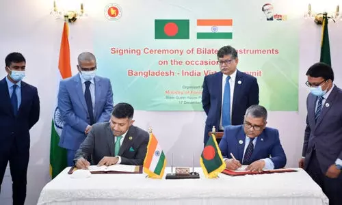 ബംഗ്ലാദേശുമായി ഏഴു കരാറുകൾ