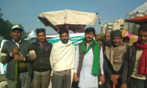 സമരത്തിന്​ പോകില്ലെന്ന്​ എഴുതിവാങ്ങുന്നതായി യു.പി കർഷകർ