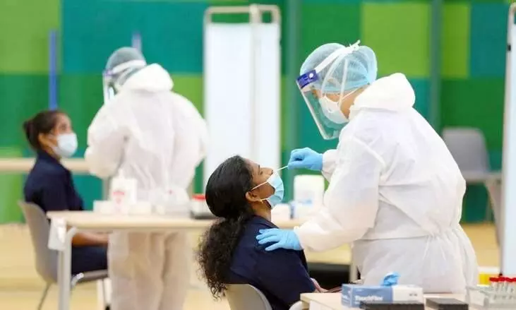 വേൾഡ് ട്രേഡ് സെൻററിൽ ഡി.എച്ച്.എ കോവിഡ് പരിശോധന കേന്ദ്രം തുറന്നു വേൾഡ് ട്രേഡ് സെൻററിൽ ഡി.എച്ച്.എ കോവിഡ് പരിശോധന കേന്ദ്രം തുറന്നു