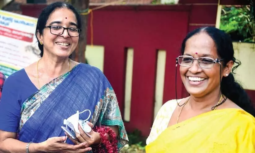 S. Jayasree Mayor, Muzaffar Ahmed Deputy Mayor