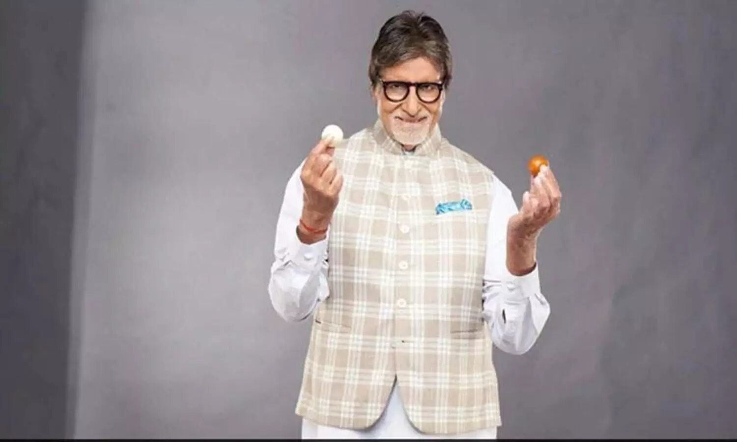 അമിതാഭ്​ ബച്ചനെ പീഡിപ്പിച്ച്​ രസഗുളയും ഗുലാബ്​ ജാമുനും