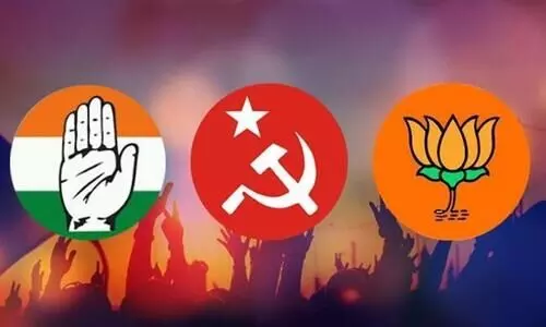 തിരുവനന്തപുരത്ത് നിയോജക മണ്ഡലങ്ങളിൽ വോട്ട് വർധിപ്പിച്ച് എൽ.ഡി.എഫും എൻ.ഡി.എയും തിരുവനന്തപുരത്ത് നിയോജക മണ്ഡലങ്ങളിൽ വോട്ട് വർധിപ്പിച്ച് എൽ.ഡി.എഫും എൻ.ഡി.എയും