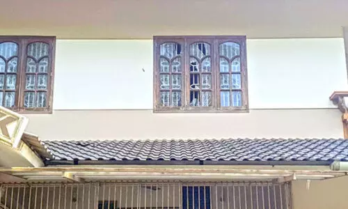 ലീഗ് നേതാവിന്‍റെ വീടിനു നേരെ ആക്രമണം