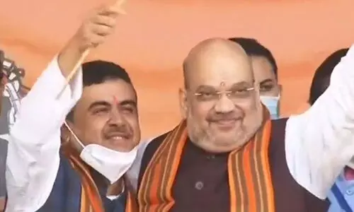 രാജിവെച്ച തൃണമൂൽ നേതാവ് സുവേന്ദു അധികാരി ബി.ജെ.പിയിൽ ചേർന്നു