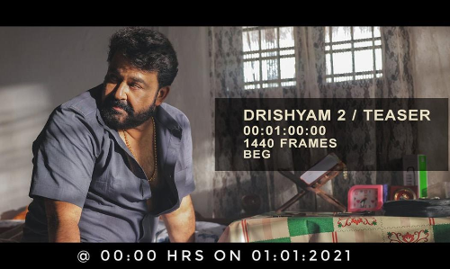 ദൃശ്യം റീൽ കാർഡ്​ പങ്കുവച്ച്​ മോഹൻലാൽ; കാത്തിരിക്കാൻ ഇനി കുറച്ചു നാളുകൾ കൂടെ