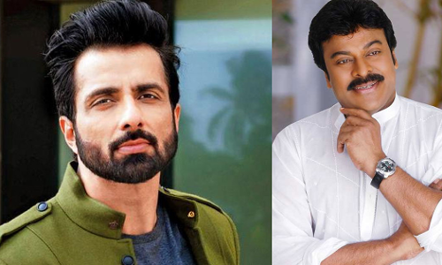 താങ്കളെ ഞാൻ​ തല്ലില്ല...! ആളുകൾ എന്നെ ശപിക്കും; ചിരഞ്​ജീവി​ സോനു സൂദിനോട്​ പറഞ്ഞത്​​