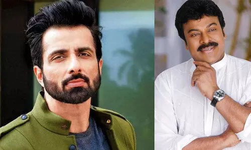 താങ്കളെ ഞാൻ​ തല്ലില്ല...! ആളുകൾ എന്നെ ശപിക്കും; ചിരഞ്​ജീവി​ സോനു സൂദിനോട്​ പറഞ്ഞത്​​