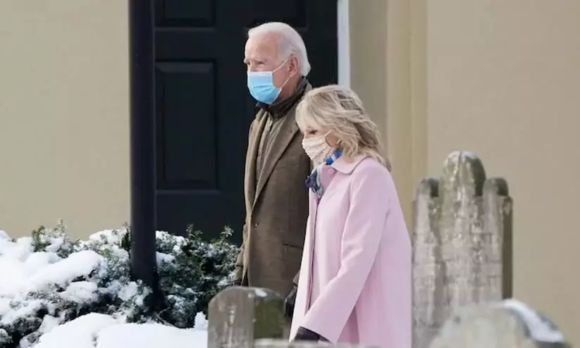 ബൈഡനും ഭാര്യയും തിങ്കളാഴ്ച കോവിഡ് വാക്സിൻ സ്വീകരിക്കും ബൈഡനും ഭാര്യയും തിങ്കളാഴ്ച കോവിഡ് വാക്സിൻ സ്വീകരിക്കും