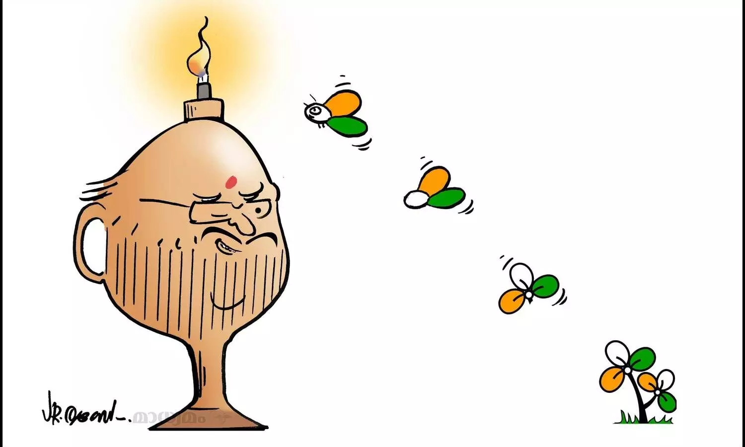 അമിത് ഷാ ബംഗാളിൽ..