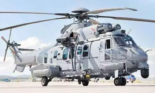 ആ​ദ്യ ബാ​ച്ച്​ എ​ച്ച്​ 225 എം ​ഹെ​ലി​കോ​പ്​​ട​ർ ഏ​റ്റു​വാ​ങ്ങി