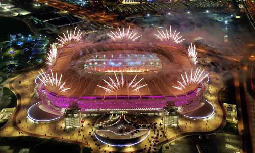 അ​ത്ഭു​തം വി​രി​യി​ച്ച്​ അ​ൽ റ​യ്യാ​ൻ സ്​​റ്റേ​ഡി​യം, അ​വി​ശ്വ​സ​നീ​യ​മെ​ന്ന്​ ഫി​ഫ പ്ര​സി​ഡ​ൻ​റ്​