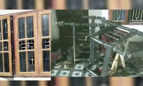 ഡി.സി.സി സെക്രട്ടറിയുടെ വീടിനുനേരെ ആക്രമണം