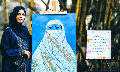 എഴുത്തിൽ മിന്നിച്ച്​ റഈസ