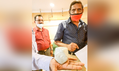 ചെല്ലാനത്ത്​ ആ​േൻറാജിയുടെ ചെൽ​േപ്ലായിഡ് കടൽഭിത്തി