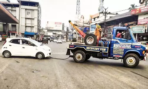 ഗ്യാസ് നിറക്കുന്നതിനിടെ കാർ മുന്നോ​ട്ടെടുത്തു; പൈപ്പ്​ പൊട്ടി വാതകം ചോർന്നു