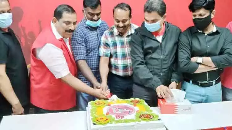 തെരഞ്ഞെടുപ്പ് വിജയാഘോഷം സംഘടിപ്പിച്ചു