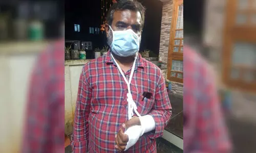 ആരോഗ്യപ്രവർത്തകയുടെ വീട്ടിൽ ആക്രമണം; ഭർത്താവിന്‍റെ കൈ തല്ലിയൊടിച്ചു