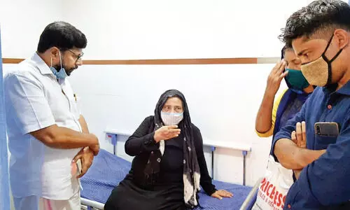 ലീഗ് പ്രവർത്തകർ എല്‍.ഡി.എഫ് സ്ഥാനാര്‍ഥിയുടെ വീട്​ ആക്രമിച്ചെന്ന്