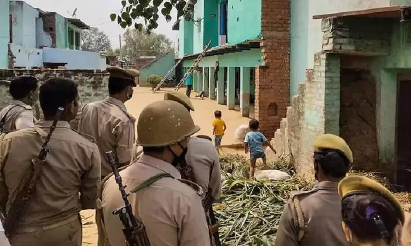 UP Police at Hathras