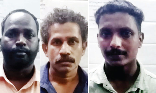 ചെ​മ്മ​ണ്ണൂ​ർ അ​ക്ര​മം: അ​ഞ്ച് ബി.​ജെ.​പി പ്ര​വ​ർ​ത്ത​ക​ർ പി​ടി​യി​ൽ