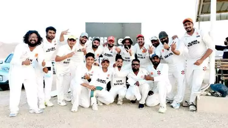 ഒമാൻ ക്രിക്കറ്റ് ലീഗ്: സാം റോയൽസിന് ജയം ഒമാൻ ക്രിക്കറ്റ് ലീഗ്: സാം റോയൽസിന് ജയം