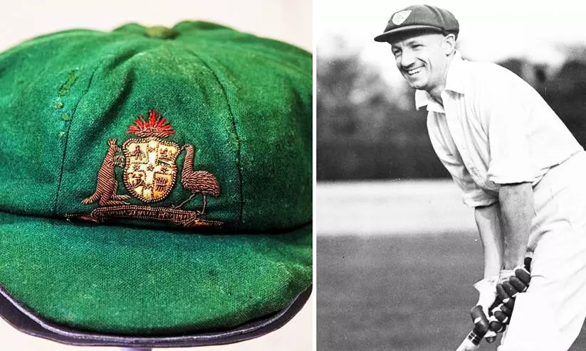 ബ്രാഡ്​മാന്‍റെ ക്യാപ്​ വിറ്റുപോയത്​ 2,51,31,198.12 രൂപക്ക്​!