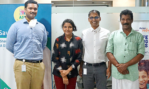 നട്ടെല്ലിന് വളവ് സംഭവിച്ച നാല് നിര്‍ധന രോഗികള്‍ക്ക് പുതുജീവന്‍