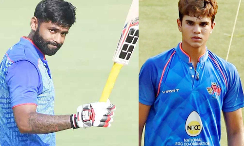 അർജുൻ ടെണ്ടുൽക്കറുടെ ഒരോവറിൽ അടിച്ചുകൂട്ടിയത്​ 21 റൺസ്​; സൂര്യകുമാർ യാദവി​െൻറ വെടിക്കെട്ട്​