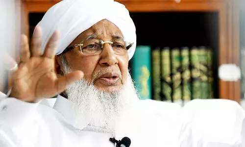 മുസ് ലിം ലീഗ് കഠാര രാഷ്ട്രീയം അവസാനിപ്പിക്കണം -കാന്തപുരം