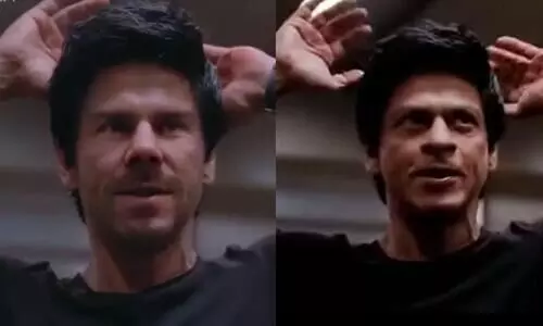 ഇതാ​, ഡേവിഡ്​ വാർണർ ഖാൻ-ഡോൺ 2ലെ ആക്ഷൻ സീനിൽ അഭിനയിച്ച്​ ഓസീസ്​ താരം