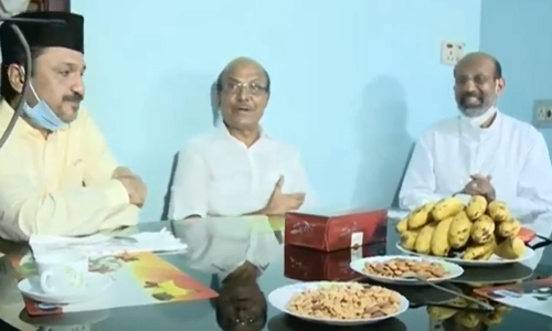 മുസ്​ലിം ലീഗ്​ നേതാക്കൾ താമരശ്ശേരി ബിഷപ്പുമായി കൂടിക്കാഴ്ച നടത്തി