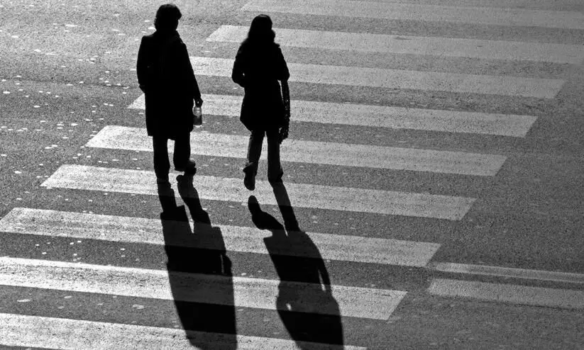 Girl Boy Walking Girl Boy Walking