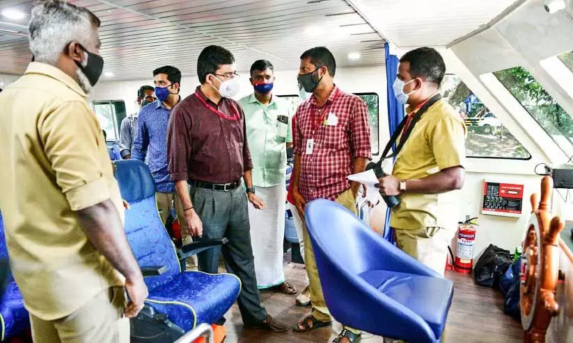 അതിവേഗ എ.സി ബോട്ട്​ സർവിസിന്​ തുടക്കം