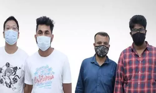 Chinese National Three Others Arrested