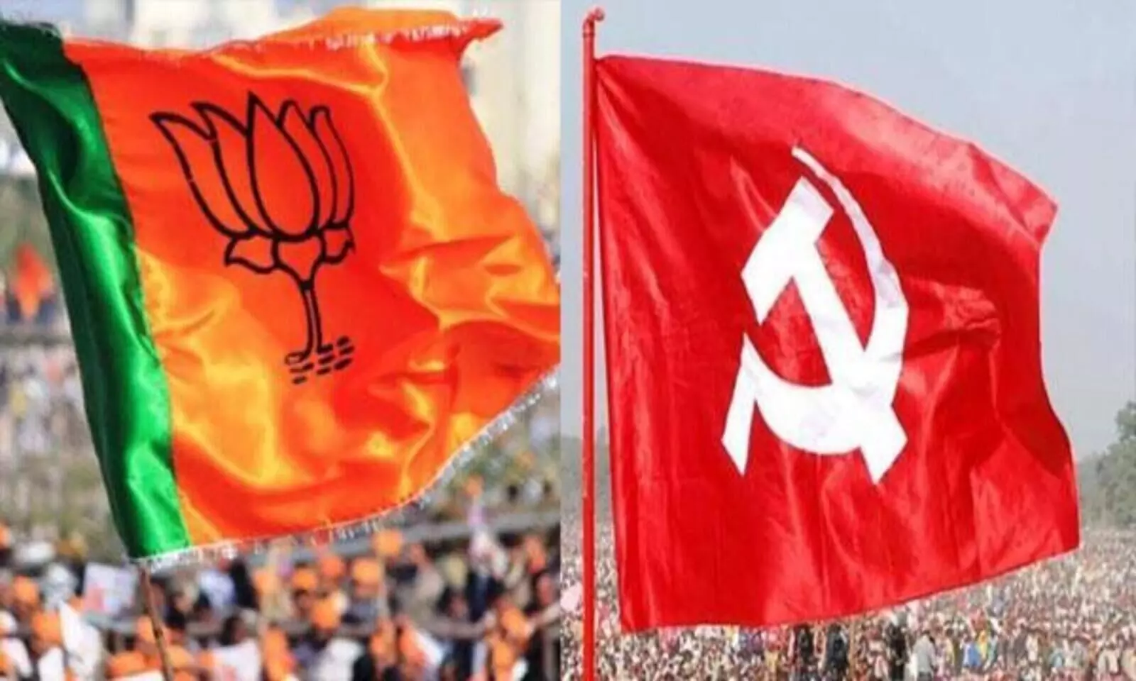 cpm workers attacked in petta, two bjp workers in custody