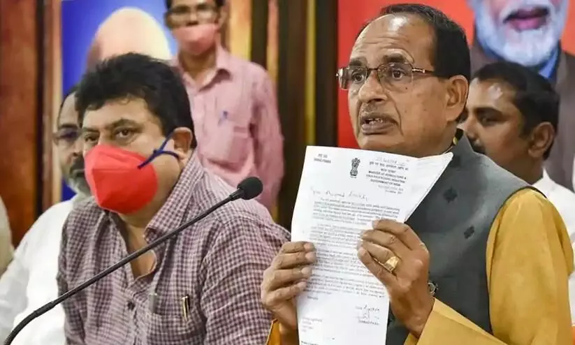 Madhya Pradesh chief minister Shivraj Singh Chouhan