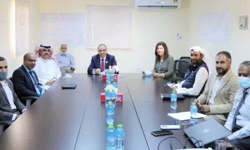 ശൈ​ഖ്​ സാ​യി​ദ്​ റോ​ഡ്​ വി​ക​സ​ന പ്ര​വൃ​ത്തി മ​ന്ത്രി സ​ന്ദ​ർ​ശി​ച്ചു