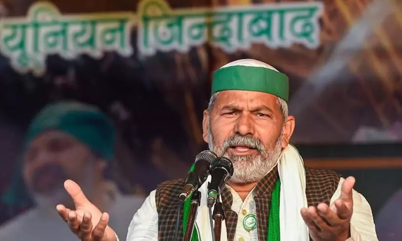 Farmer leader Rakesh Tikait Farmer leader Rakesh Tikait