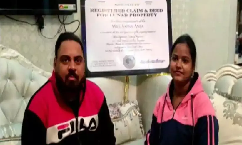 Sapna Anija with her husband Dharmendra Anija