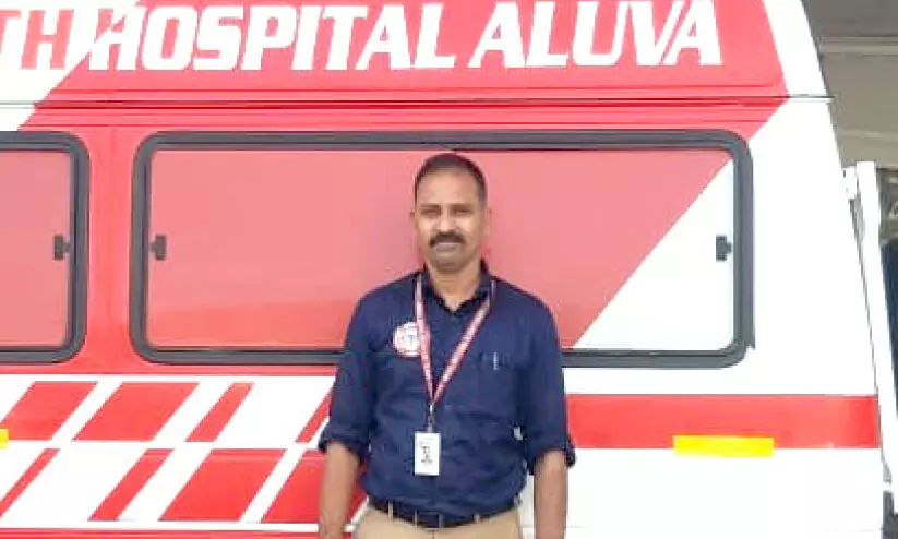 അത്യാസന്ന രോഗിയെ അതിവേഗം തിരുവനന്തപുരത്തെത്തിച്ച് ആംബുലൻസ് ഡ്രൈവർ