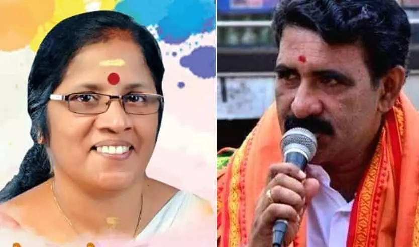 ബി. ഗോപാലകൃഷ്‌ണനെതിരെ ബി.ജെ.പി വനിതാ നേതാവ്​; കുടുംബത്തെ ബലിയാടാക്കുന്നതായി ആരോപണം